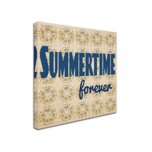 Tammy Kushnir 'Summertime Forever' Canvas Art,24x24